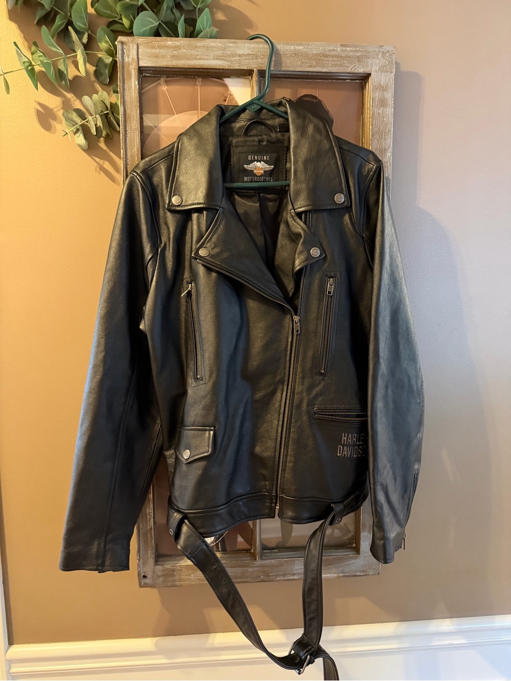 Harley-Davidson Genuine MotorClothes Black Moto Jacket Women’s 2XL